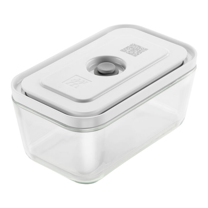 Fresh & Save, Vakuum startpakke, Glas / M/L, 7-dele, Hvid, large 4