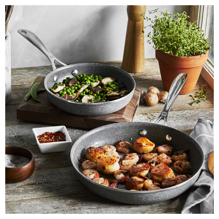 Vitale, 2-pc, Aluminum, Non-stick, Frying Pan Set, large 4