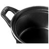 500 ml cast iron round La Coquette, black,,large