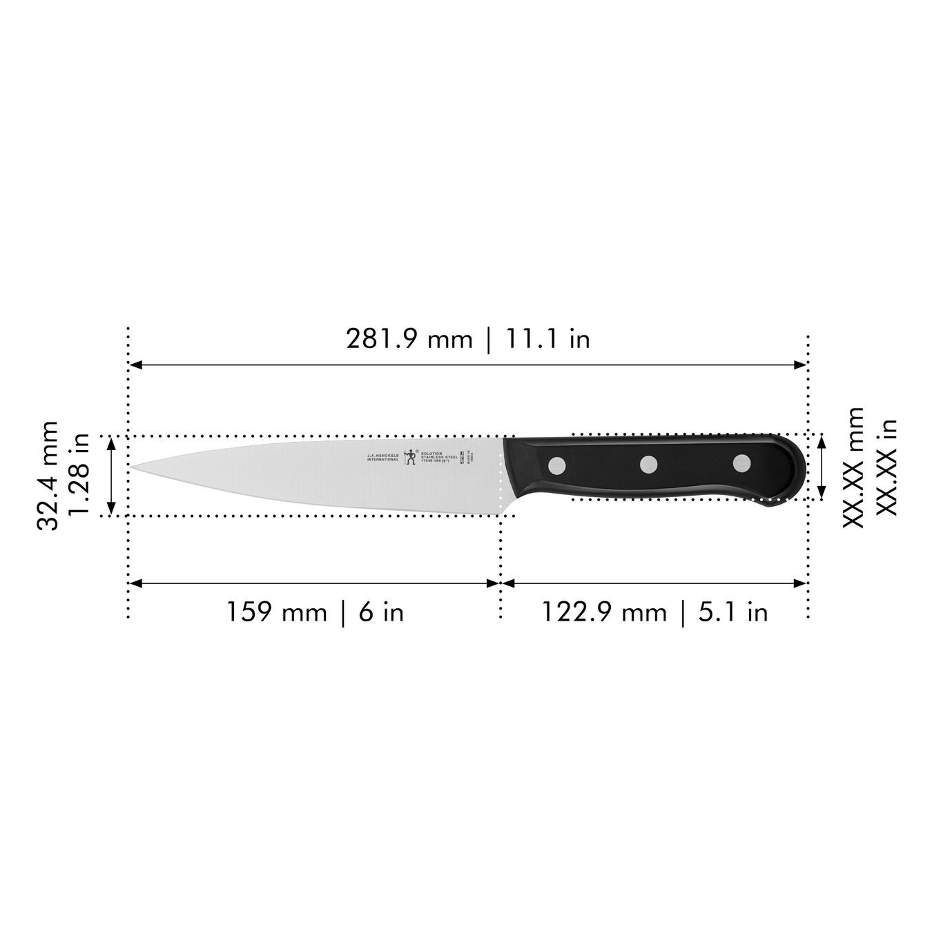 6.5 inch Utility knife,,large 2