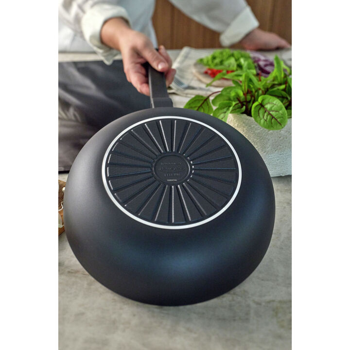 Alu Bistro 3, Wok vlakke bodem Ceraforce 28 cm, large 2