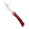 Outdoor, 3-inch, Landman Sodbuster Folding Pocket Knife, Red Jigged Bone, small 7