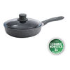 Parma Plus Ceramic, 24 cm aluminum Saute pan with lid, small 1