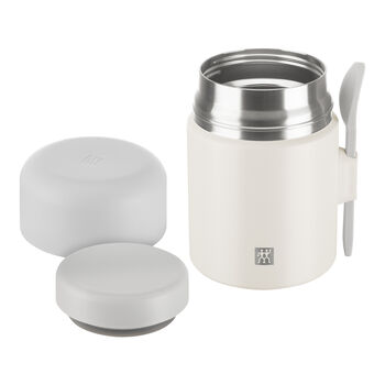Yemek Kavanozu, 600 ml, paslanmaz &ccedil;elik, A&ccedil;ık Bej,,large 2