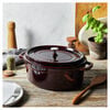 31 cm oval Cast iron Cocotte grenadine-red,,large