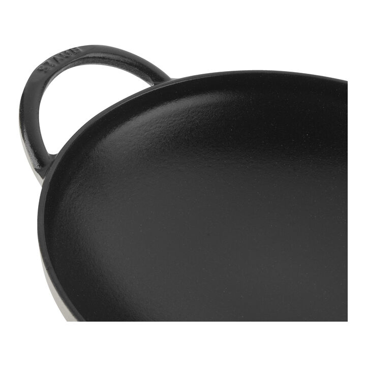 Specialities, 24 cm Cast iron Wok white truffle, large 4