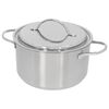 Resto 3, 22 cm 18/10 Stainless Steel Stew pot with lid silver, small 2