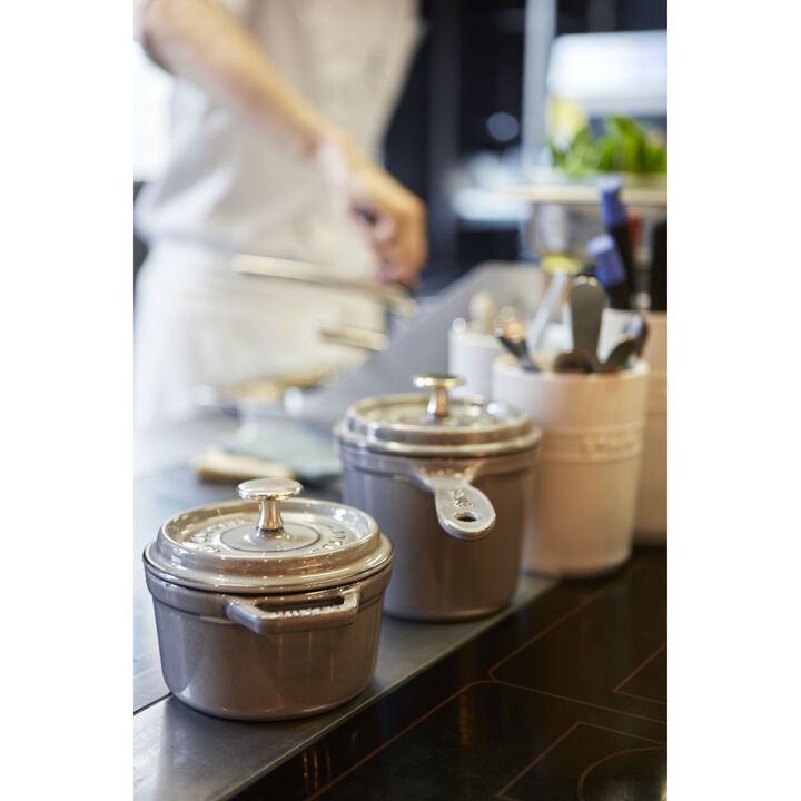 x Pamela Salzman - Cast Iron, 1.5 qt Sauce Pan, Cast Iron , large 4