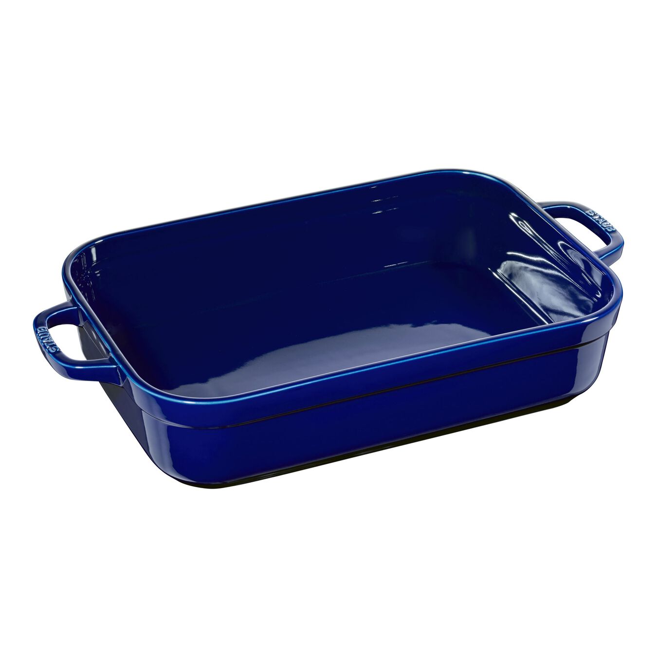 rectangular, Oven dish, dark blue,,large 1