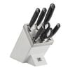All * Star, 7-pcs white Ash Knife block set with KiS technology, small 1