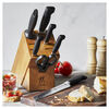 Four Star, 8-pc, Knife Block Set, Natural, small 12