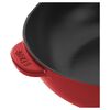 Cast Iron - Fry Pans/ Skillets, 10-inch, Daily Pan With Glass Lid, Cherry, small 4