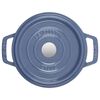 鋳物ホーロー鍋, ピコ・ココット 18 cm, ラウンド, ルミナスブルー, 鋳鉄, small 3