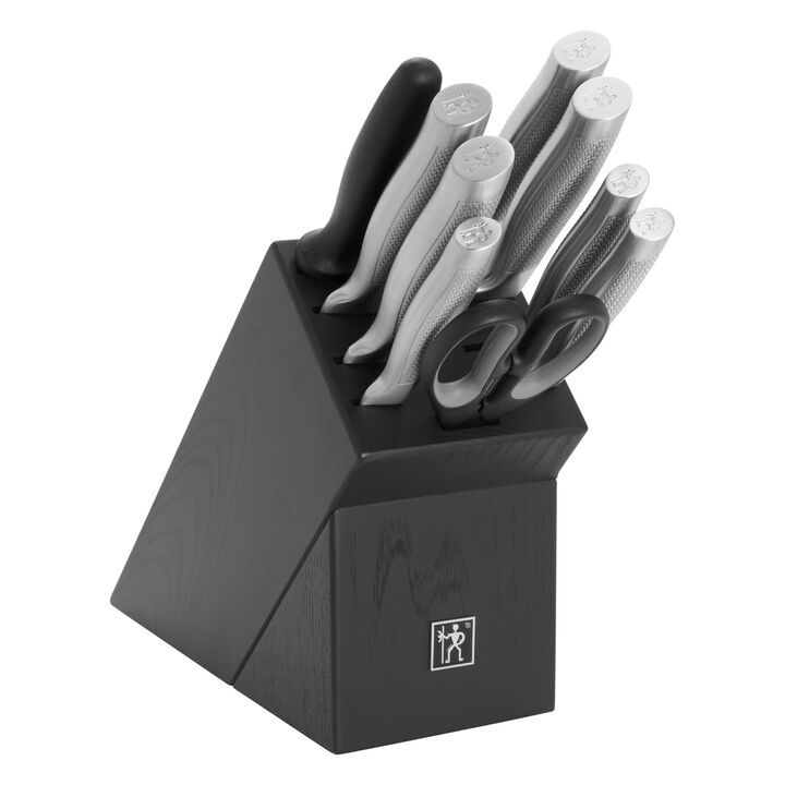 Diamond, 10-pcs, Knife block set, grey, large 2