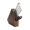 Pro le blanc, 6-pc, Knife block set, Acacia, small 5