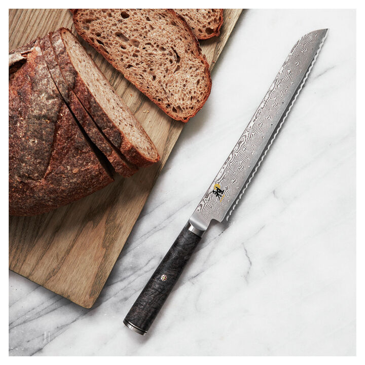 BLACK 5000MCD67, Coltello da pane seghettato - 24 cm, marrone-nero, large 2