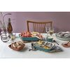 Ceramic - Rectangular Baking Dishes/ Gratins, 2-pc, Rectangular Baking Dish Set, Rustic Turquoise, small 4
