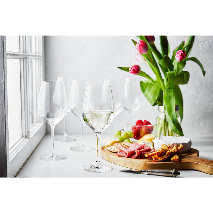 Predicat, Burgundy/Universal Glass set 6 Piece, large 4