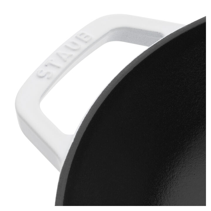 Cast Iron, 12-inch, Perfect Pan, Pure-white, large 3