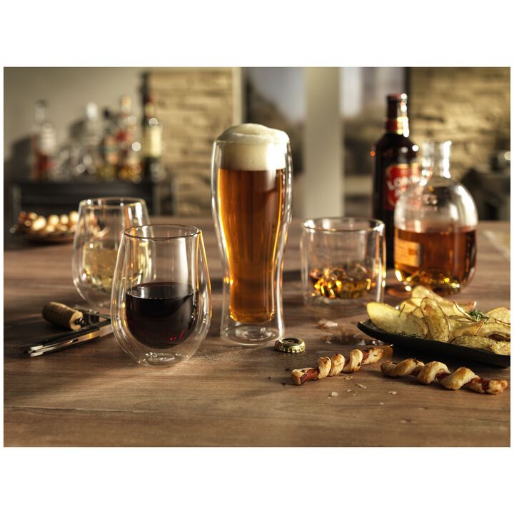 Sorrento Bar, 2 Piece, Beer glass set, transparent, large 3
