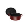 5.5 l cast iron oval Cocotte, grenadine-red,,large