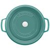Cast Iron - Round Cocottes, 7 qt, Round, Cocotte, Turquoise, small 5