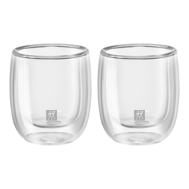 Sorrento, Doppelwandiges Glas, Espresso 80 ml / 2-tlg, large 1