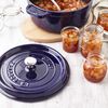 La Cocotte, 24 cm round Cast iron Cocotte dark-blue, small 6