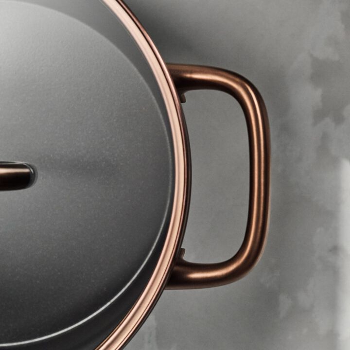 Milano, Kochtopf mit Glasdeckel 24 cm, Aluminium, large 4