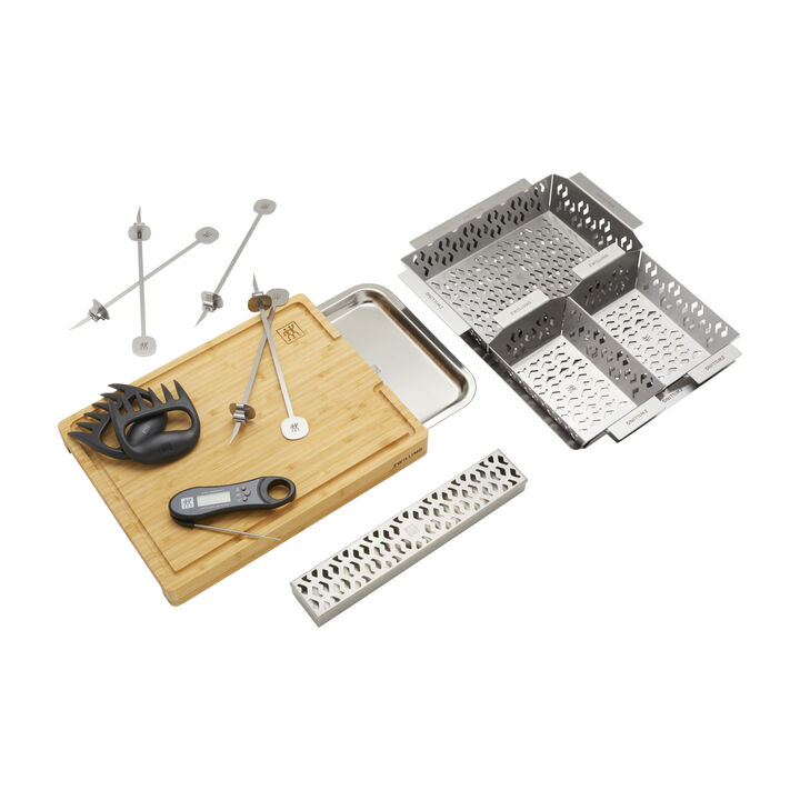 BBQ+, 13-pc BBQ Accessory Set, Stainless Steel , large 2