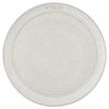 20 cm Ceramic Plate flat white truffle,,large