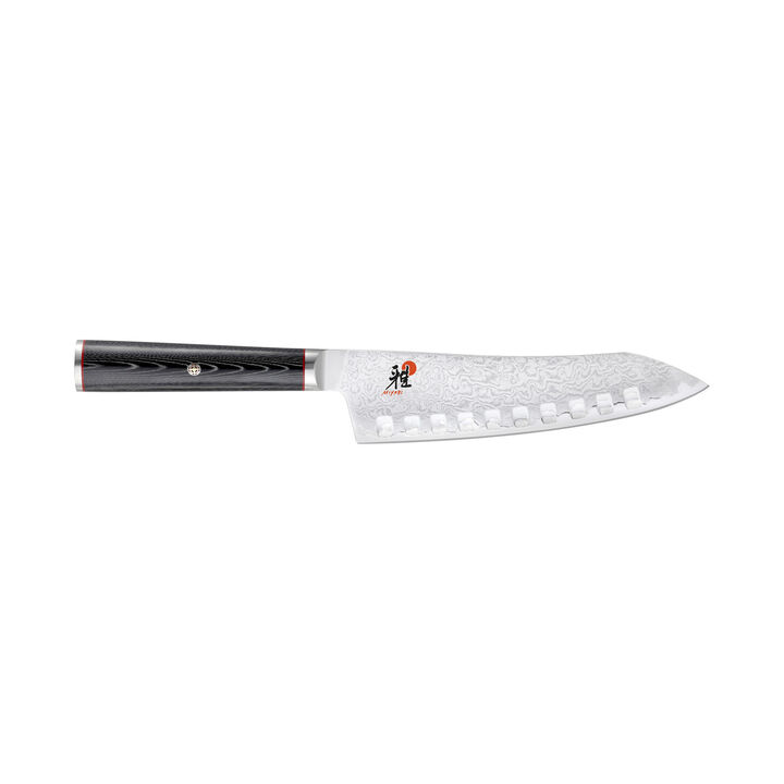 Kaizen, 7-inch Rocking Santoku Knife   , Hollow Edge , large 1