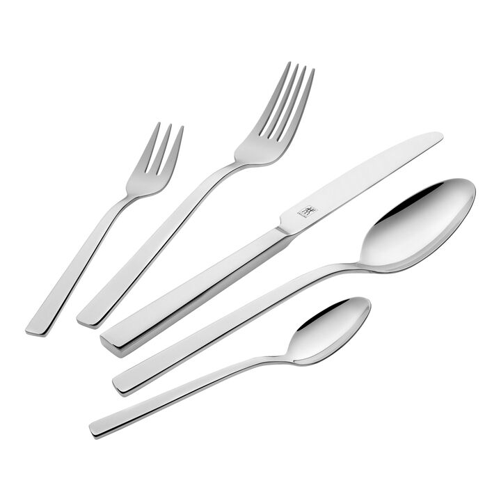 King (polished), 65 Piece Flatware Set polished, large 1