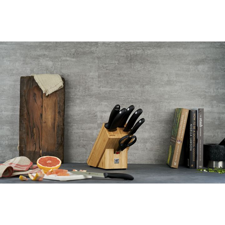 Style, Set di coltelli con ceppo, 8-pz., naturale, large 4