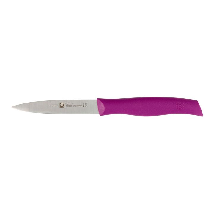 TWIN Grip, 3-inch, Paring knife, pink, large 1
