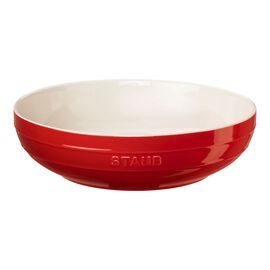 11.5-inch, Shallow Serving Bowl, cherry