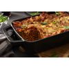 Specialities,  cast iron rectangular large roasting and baking pan, black - Visual Imperfections, small 3