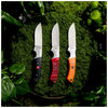 Outdoor, 3.5-inch, Hunting Knife With Leather Sheath, Red Jigged Bone, small 12