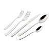 20-pc, 18/10 Stainless Steel, Multiple place set, silver,,large