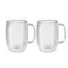 Sorrento Plus Double Wall Glassware, 15-oz-/-2-pc  Latte Glass Mug Set, small 2