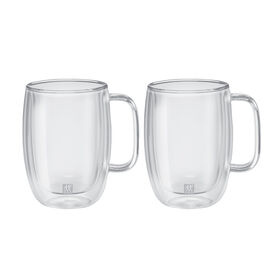 15-oz-/-2-pc  Latte Glass Mug Set