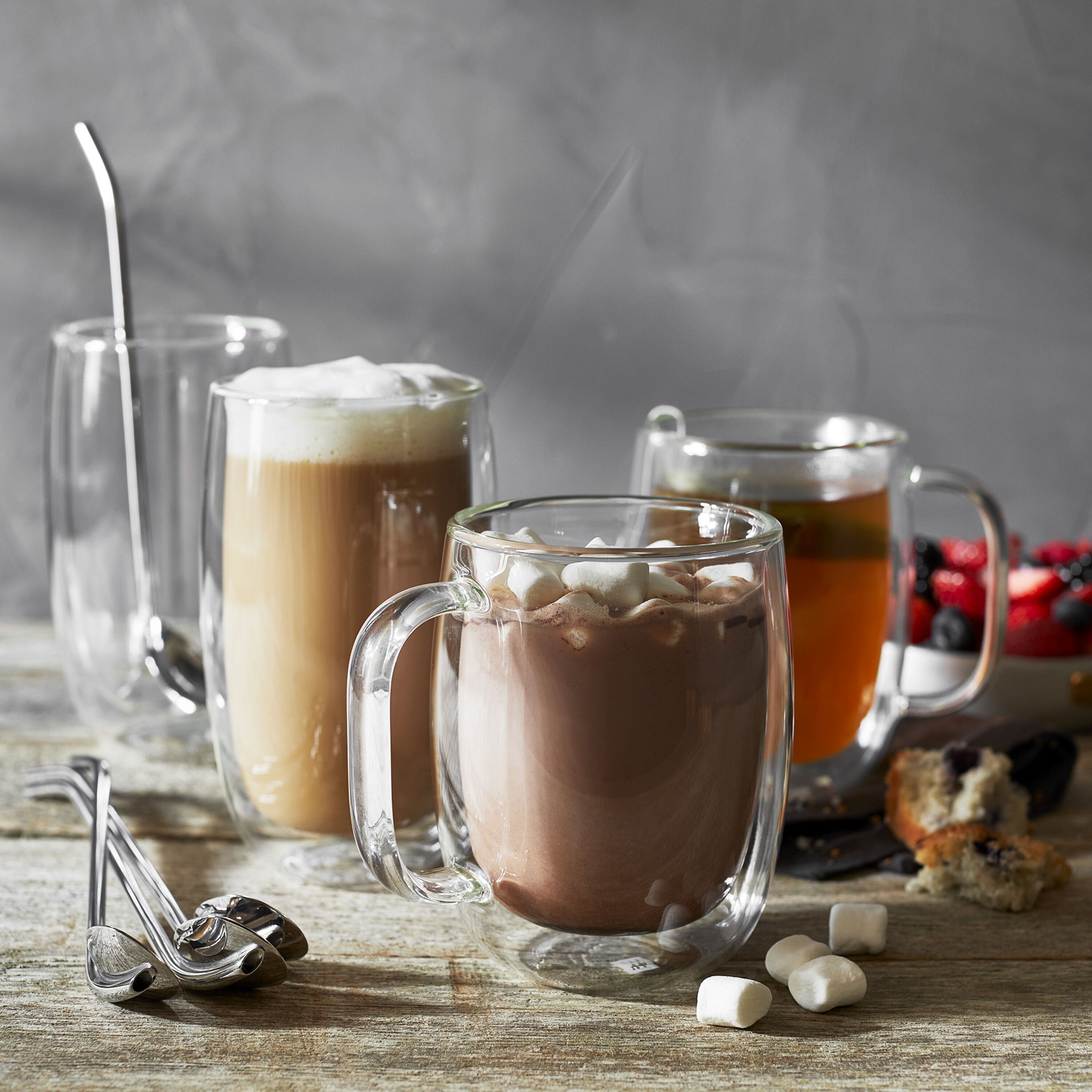 Thumbnail - ZWILLING Sorrento Plus Latte-Glas-Set, 6-tlg. / 450 ml