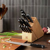 Gourmet, 12-pc, Knife block set, natural, small 2