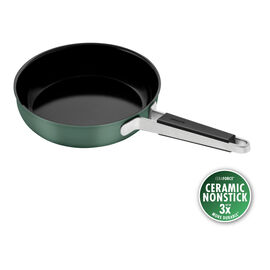 Bratpfanne, 24 cm, 18/10 Edelstahl, Keramische Antihaftbeschichtung
