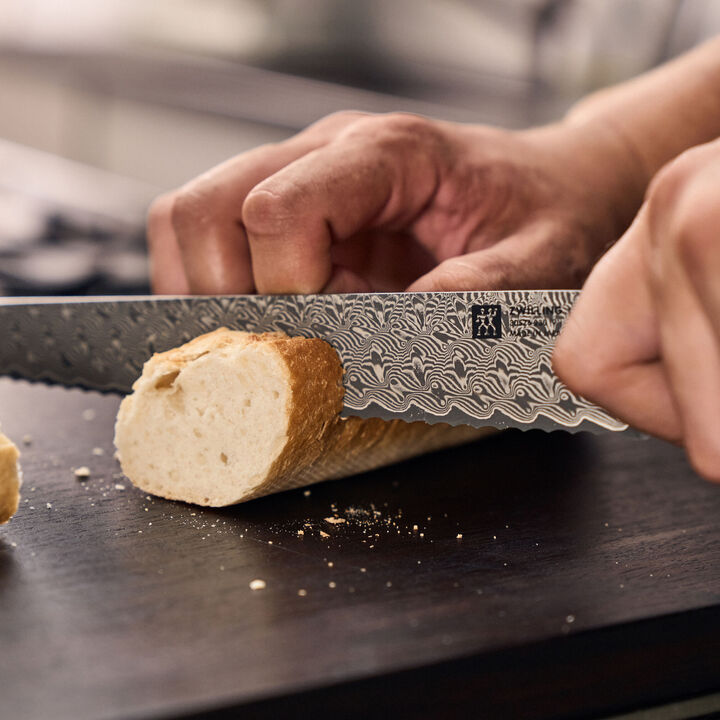 Tanrei, Brotmesser 23 cm, Wellenschliff, large 2