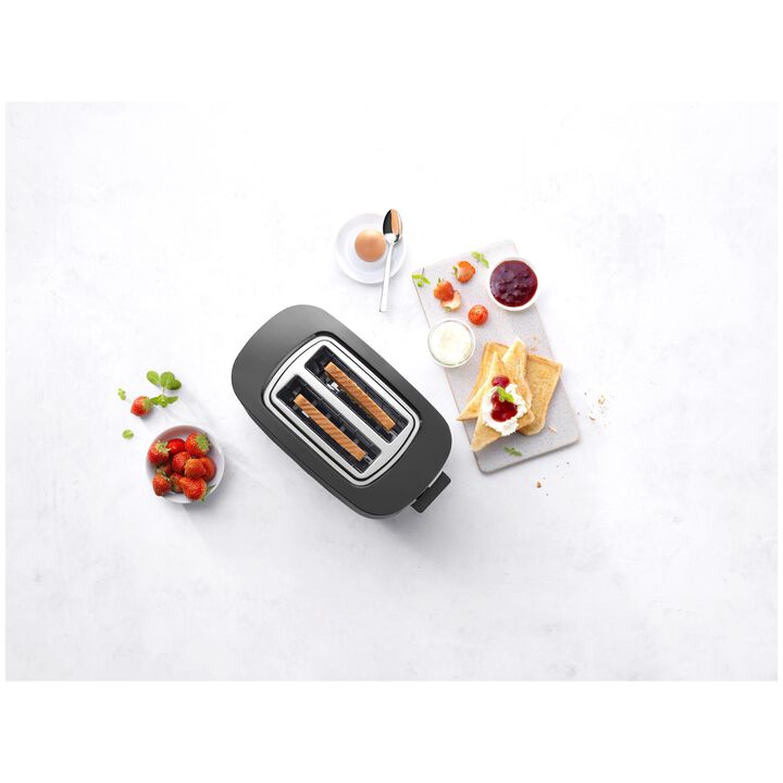 Enfinigy, 2 short slots Toaster - black, large 2