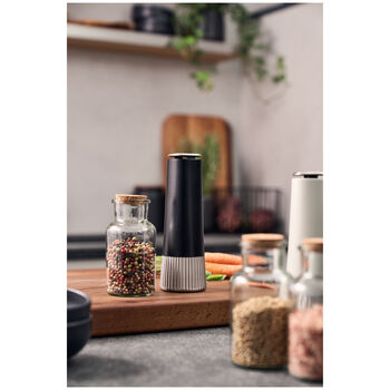 Spice mill 19 cm, Siyah,,large 2