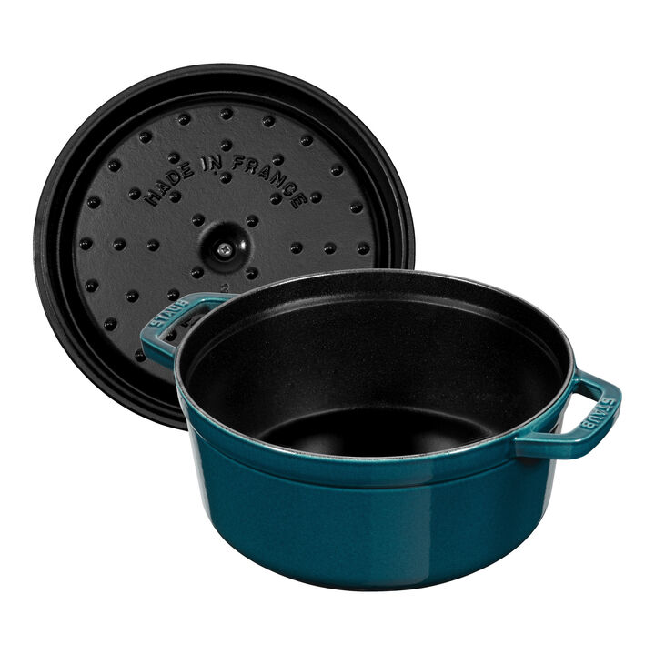 La Cocotte, Cocotte 24 cm / 3,7 l, Rond, La-mer, large 3