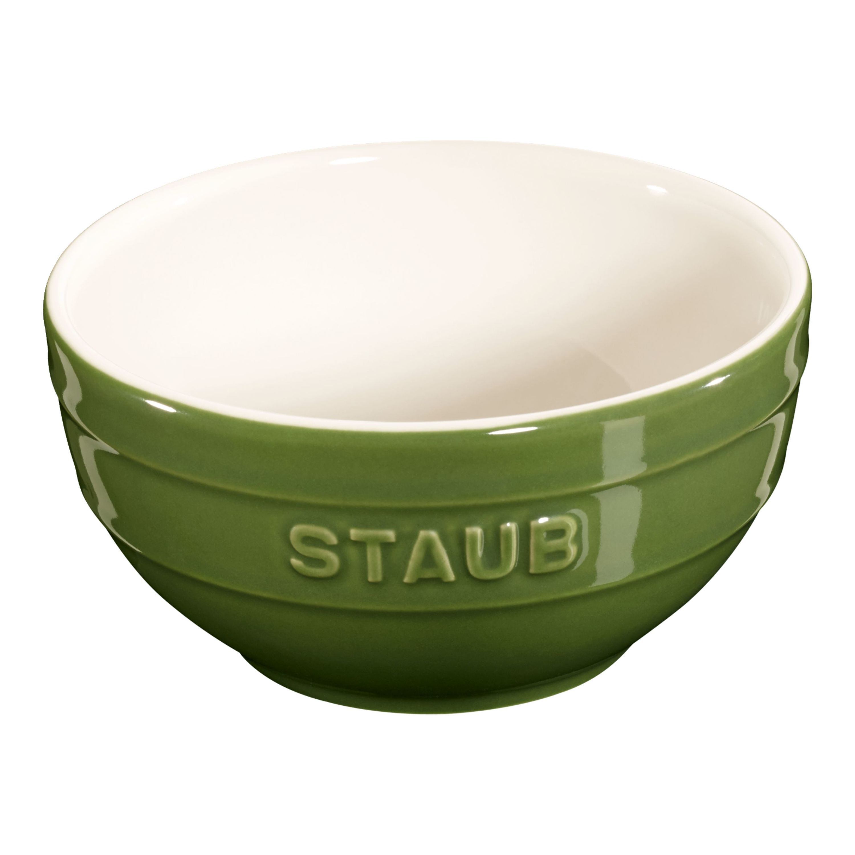 17cm 1.2 Qt STAUB Large Ceramic SOUP/SALAD/CEREAL Bowl 6.5" Basil Green NEW