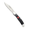 Outdoor, 2.75-inch, Copperhead Folding Pocket Knife, Matte Black Jigged Bone, small 8
